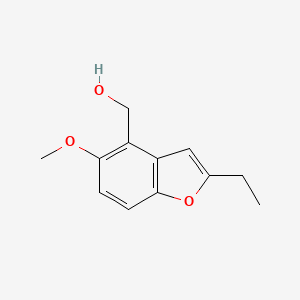 (2-Ethyl-5-methoxybenzofuran-4-yl)methanol