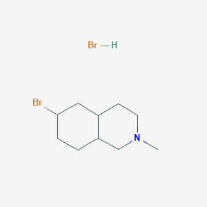 6-Bromo-2-methylperhydroisoquinoline hydrobromide