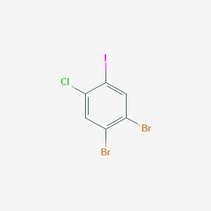 2-Chloro-4,5-dibromoiodobenzene