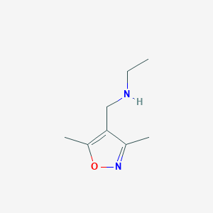 N-((3,5-Dimethylisoxazol-4-yl)methyl)ethanamine