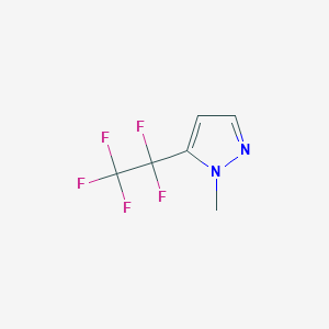 1-Methyl-5-(pentafluoroethyl)-1H-pyrazole