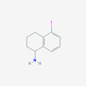 5-Iodo-1,2,3,4-tetrahydronaphthalen-1-amine