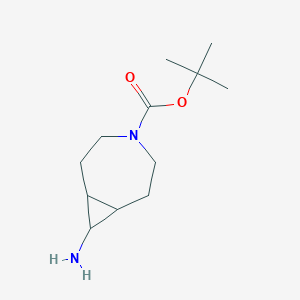 tert-Butyl 8-amino-4-azabicyclo[5.1.0]octane-4-carboxylate