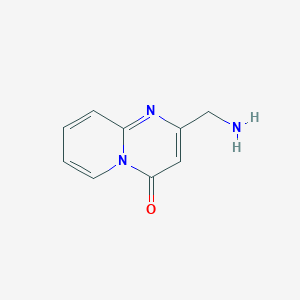 molecular formula C9H9N3O B1520481 4H-吡啶并[1,2-a]嘧啶-4-酮 CAS No. 1240527-14-3