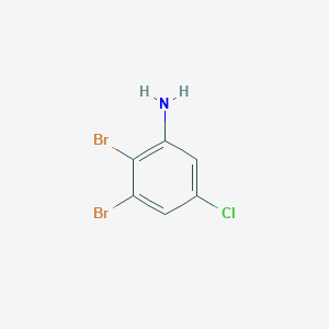 5-Chloro-2,3-dibromoaniline