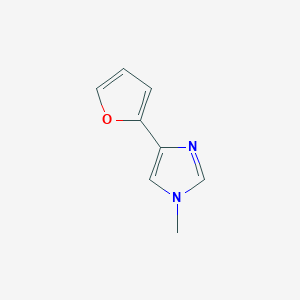 4-(Furan-2-yl)-1-methyl-1H-imidazole