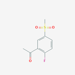 2'-Fluoro-5'-(methylsulfonyl)acetophenone