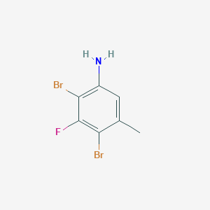 2,4-Dibromo-3-fluoro-5-methylaniline