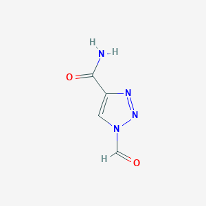 1-Formyl-1H-1,2,3-triazole-4-carboxamide