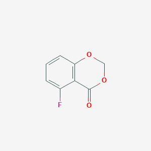 molecular formula C8H5FO3 B15204996 5-Fluoro-4H-benzo[d][1,3]dioxin-4-one 