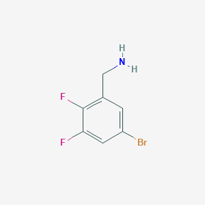 B1520502 5-Bromo-2,3-difluorobenzyl amine CAS No. 887585-92-4