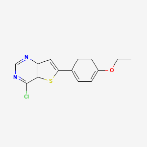 4-Chloro-6-(4-ethoxy-phenyl)-thieno[3,2-d] pyrimidine