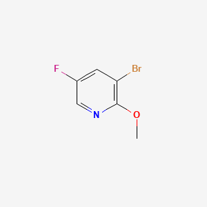molecular formula C6H5BrFNO B1520508 3-溴-5-氟-2-甲氧基吡啶 CAS No. 884494-81-9