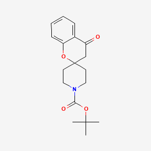 B1520509 Tert-butyl 4-oxospiro[chroman-2,4'-piperidine]-1'-carboxylate CAS No. 849928-22-9