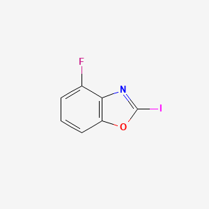 4-Fluoro-2-iodobenzo[d]oxazole