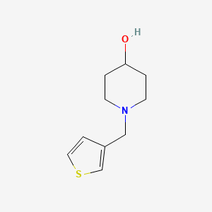 B1520525 1-(Thiophen-3-ylmethyl)piperidin-4-ol CAS No. 864388-84-1