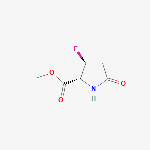 (2R,3S)-Methyl 3-fluoro-5-oxopyrrolidine-2-carboxylate