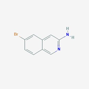 B1520530 6-Bromoisoquinolin-3-amine CAS No. 891785-28-7