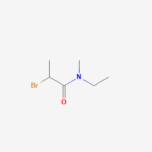 B1520538 2-Bromo-N-ethyl-N-methylpropanamide CAS No. 1060817-26-6