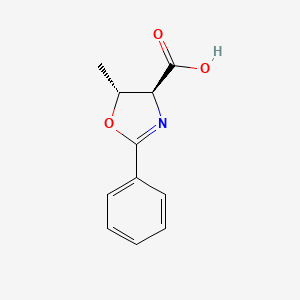 (4S,5R)-5-methyl-2-phenyl-4,5-dihydro-1,3-oxazole-4-carboxylic acid