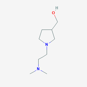B1520541 {1-[2-(Dimethylamino)ethyl]pyrrolidin-3-yl}methanol CAS No. 1158735-97-7