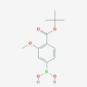 (4-(tert-Butoxycarbonyl)-3-methoxyphenyl)boronic acid