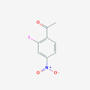 1-(2-Iodo-4-nitrophenyl)ethan-1-one