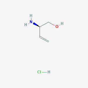 molecular formula C4H10ClNO B1520555 (R)-2-氨基-丁-3-烯-1-醇盐酸盐 CAS No. 313995-40-3