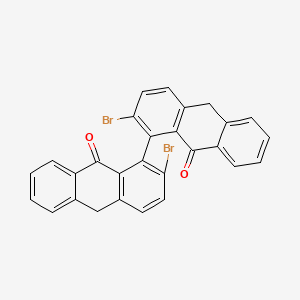 2-bromo-1-(2-bromo-9-oxo-10H-anthracen-1-yl)-10H-anthracen-9-one