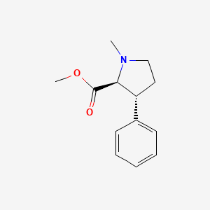 (2S,3R)-Methyl 1-methyl-3-phenylpyrrolidine-2-carboxylate