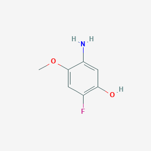 5-Amino-2-fluoro-4-methoxyphenol