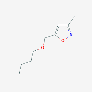 5-(Butoxymethyl)-3-methylisoxazole