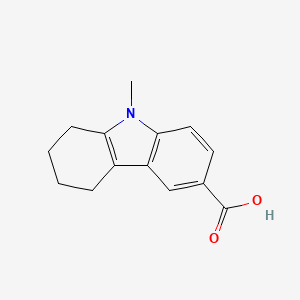 9-Methyl-6,7,8,9-tetrahydro-5H-carbazole-3-carboxylic acid