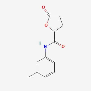 5-Oxo-N-(m-tolyl)tetrahydrofuran-2-carboxamide