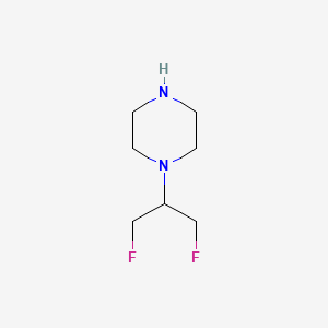 1-(1,3-Difluoro-2-propanyl)piperazine