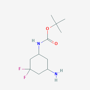 tert-Butyl (5-amino-3,3-difluorocyclohexyl)carbamate