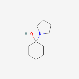 1-(Pyrrolidin-1-yl)cyclohexanol