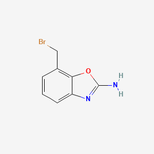 7-(Bromomethyl)benzo[d]oxazol-2-amine