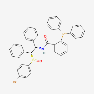 N-[(1S,2R)-2-[(R)-(4-Bromophenyl)sulfinyl]-1,2-diphenylethyl]-2-(diphenylphosphino)-benzamide