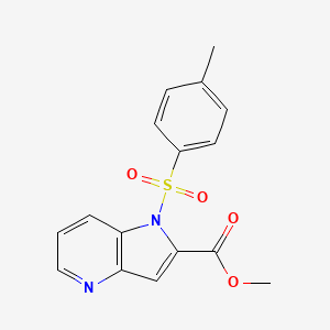 Methyl 1-tosyl-1H-pyrrolo[3,2-b]pyridine-2-carboxylate