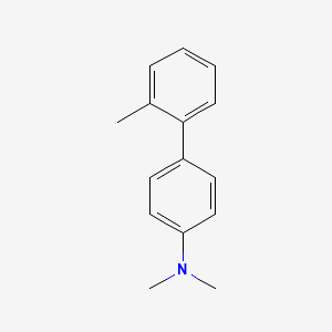 molecular formula C15H17N B15205960 N,N,2'-Trimethyl[1,1'-biphenyl]-4-amine 