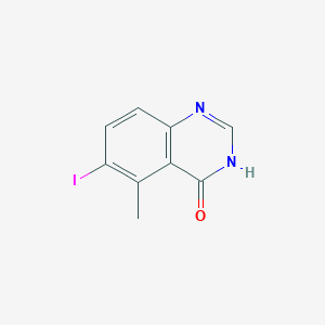 6-Iodo-5-methyl-4(3H)-quinazolinone