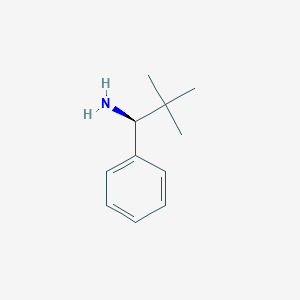 molecular formula C11H17N B15206042 (1S)-2,2-dimethyl-1-phenylpropan-1-amine 