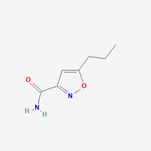 5-Propylisoxazole-3-carboxamide