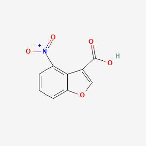 4-Nitrobenzofuran-3-carboxylic acid