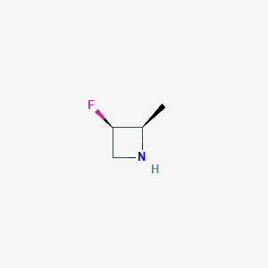 (2R,3R)-3-Fluoro-2-methyl-azetidine