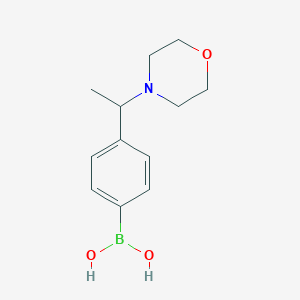 B1520622 (4-(1-Morpholinoethyl)phenyl)boronic acid CAS No. 1226814-83-0
