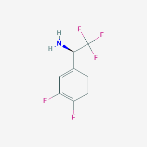 (R)-1-(3,4-Difluorophenyl)-2,2,2-trifluoroethan-1-amine