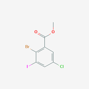 Methyl 2-bromo-5-chloro-3-iodobenzoate