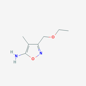 3-(Ethoxymethyl)-4-methylisoxazol-5-amine